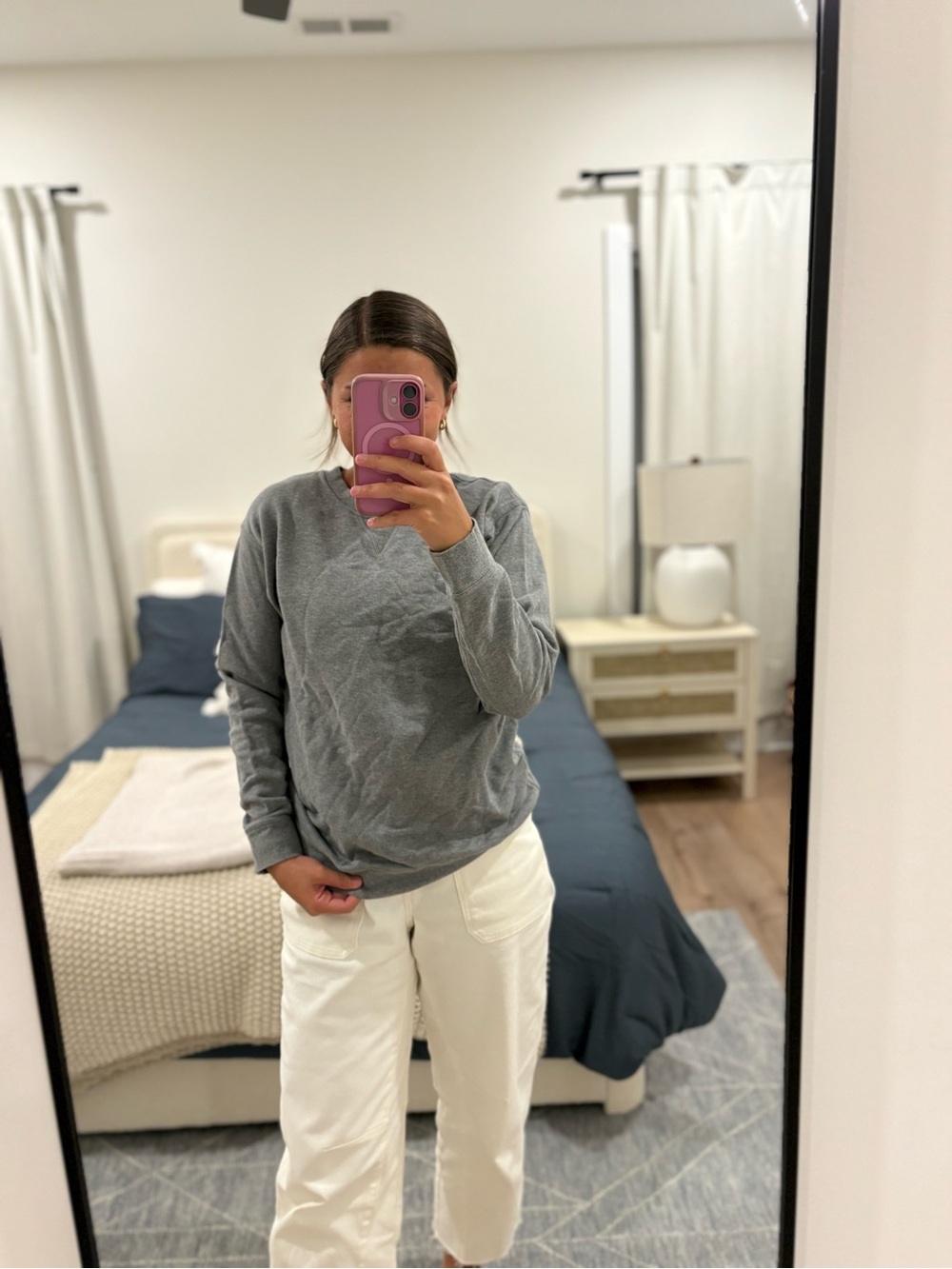 Lululemon All Yours Crew Gray Sweatshirt Size 4